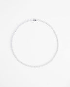 5MM TENNIS CHAIN - WHITE